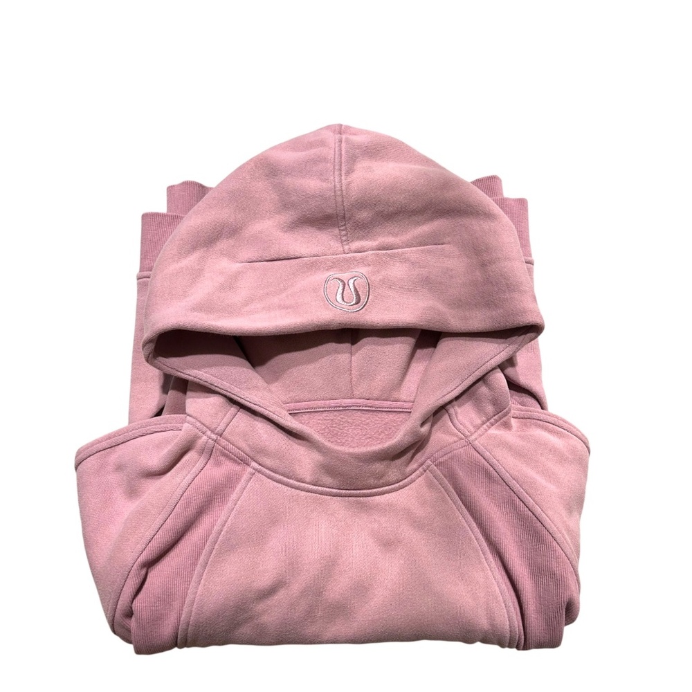 Lululemon Scuba Oversized Side-Slit Hoodie – Rose XL/XXL